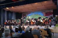 Das Orchester des MVS zum Auftakt des diesjährigen Jahreskonzerts